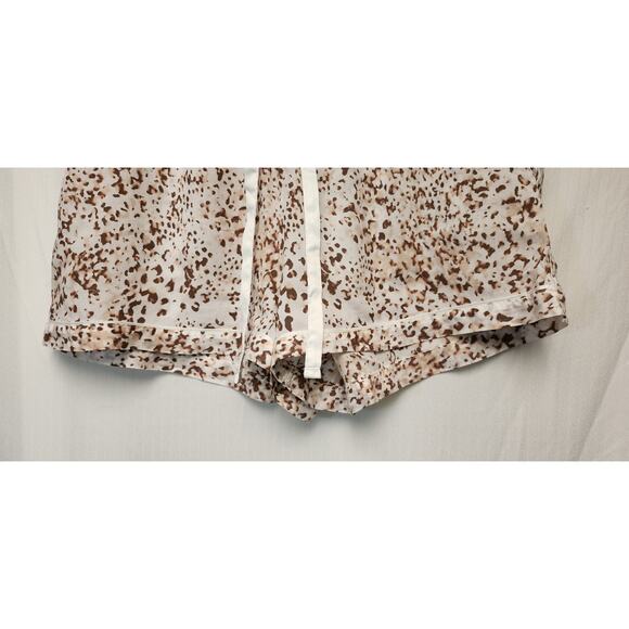 Star Above Brown Leopard Print Sleepwear Set Size XXL - Picture 6 of 11